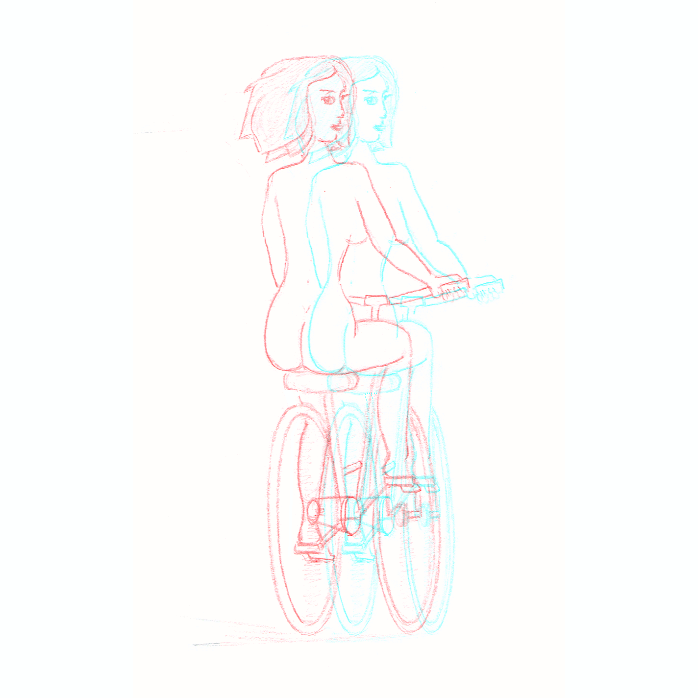 Cycliste 3D